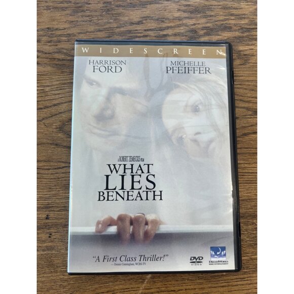 What Lies Beneath 2000 DVD Thriller Harrison Ford Michelle Pfeiffer Pre-Owned - Picture 1 of 4